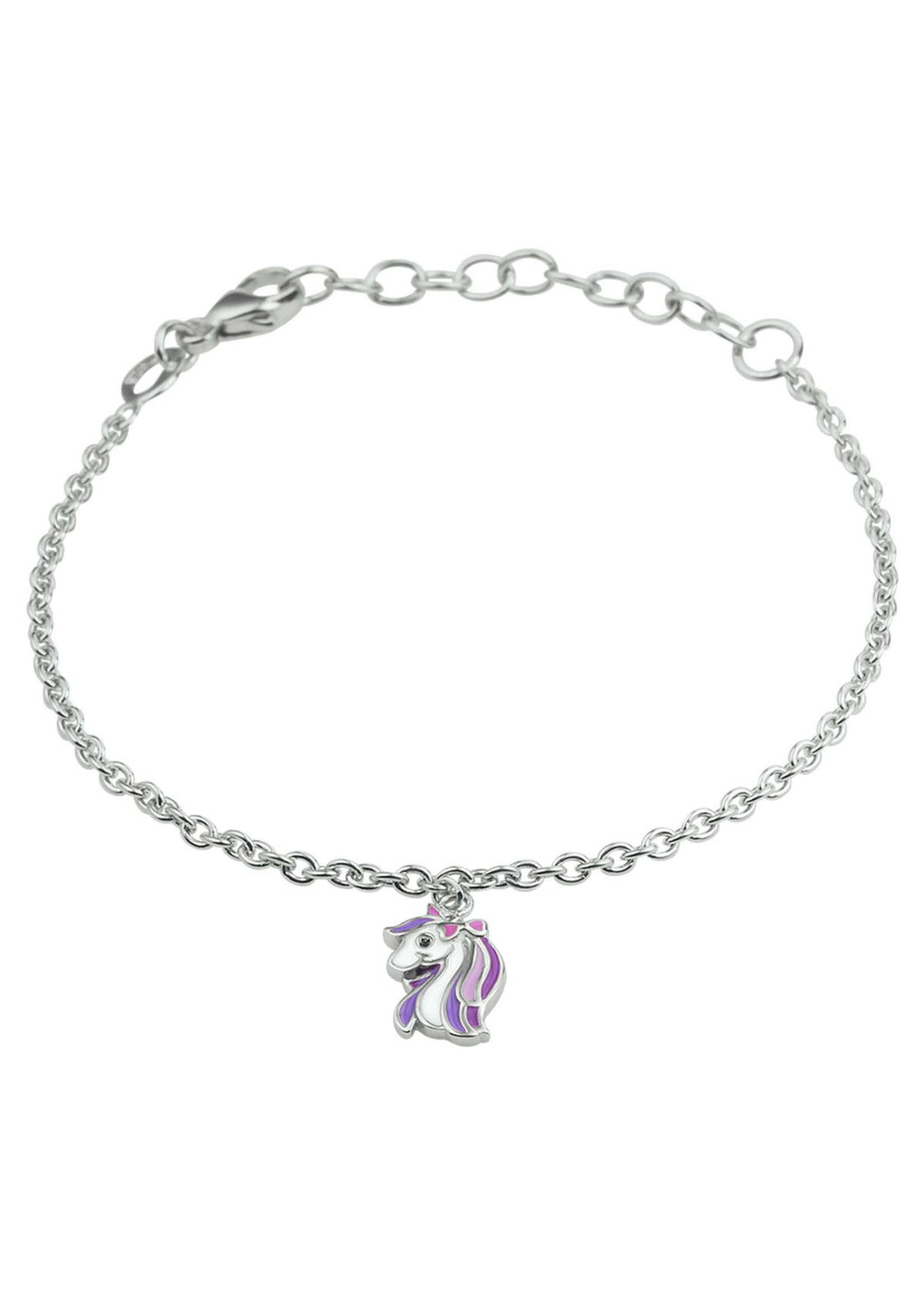 Cataleya jewels Zilveren armband eenhoorn 13 + 3 cm