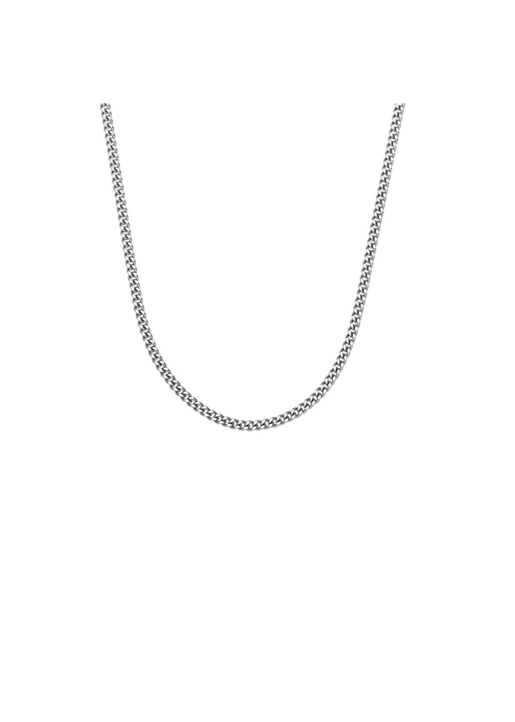 Cataleya jewels collier gourmette 4-zijdes geslepen 1,4 mm 36 + 4 cm