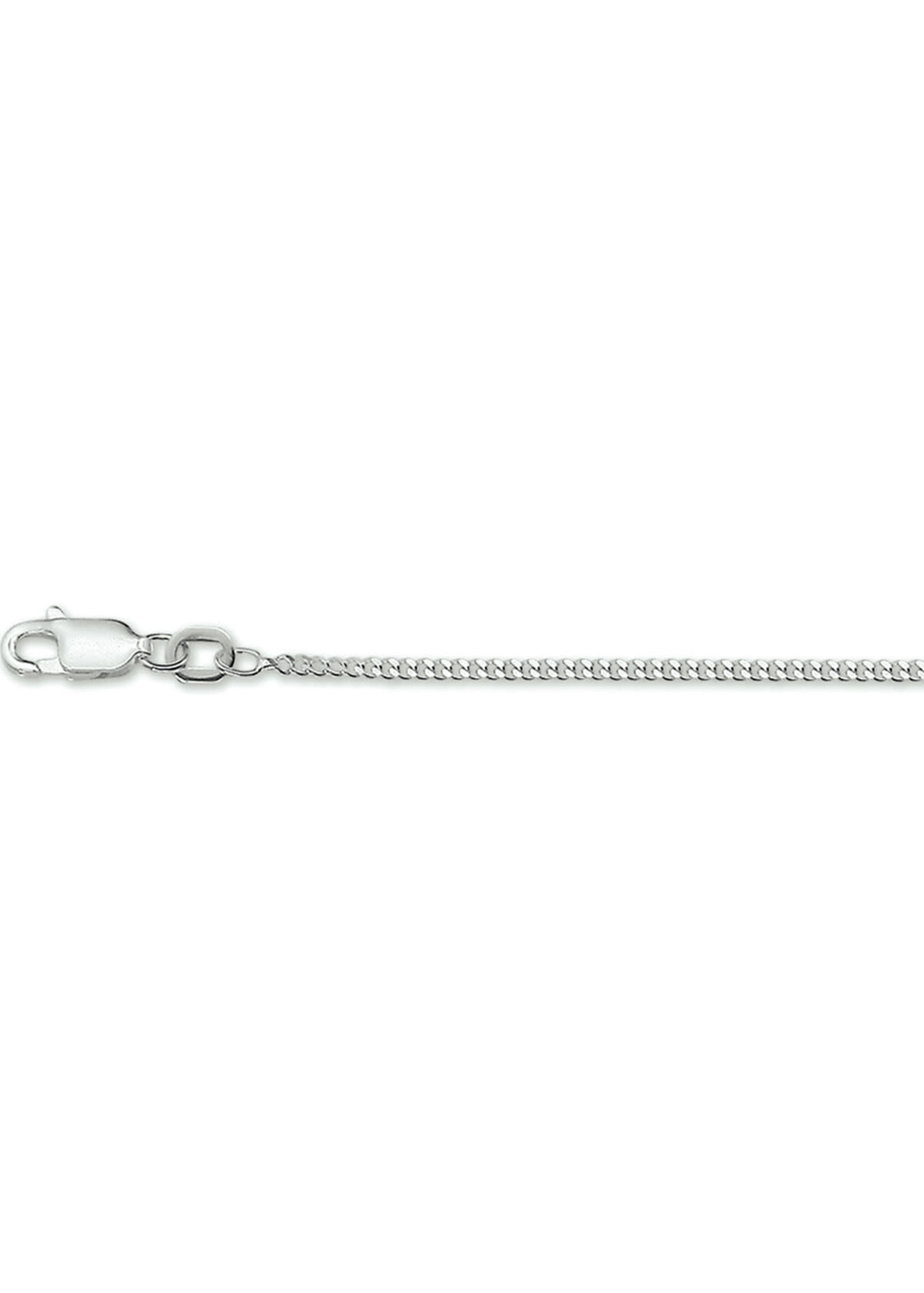 Cataleya jewels Zilveren collier gourmette 1,6 mm 70cm