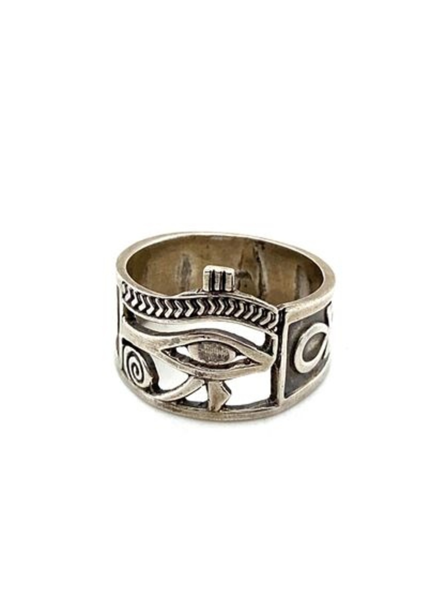 Vintage & Occasion Occasion zilveren Egyptische ring