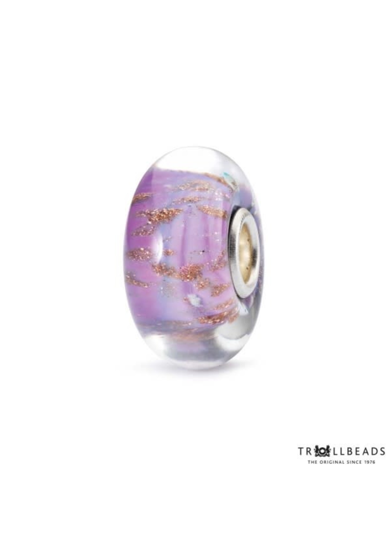 Trollbeads Trollbeads TGLBE-10075 Violet bloem