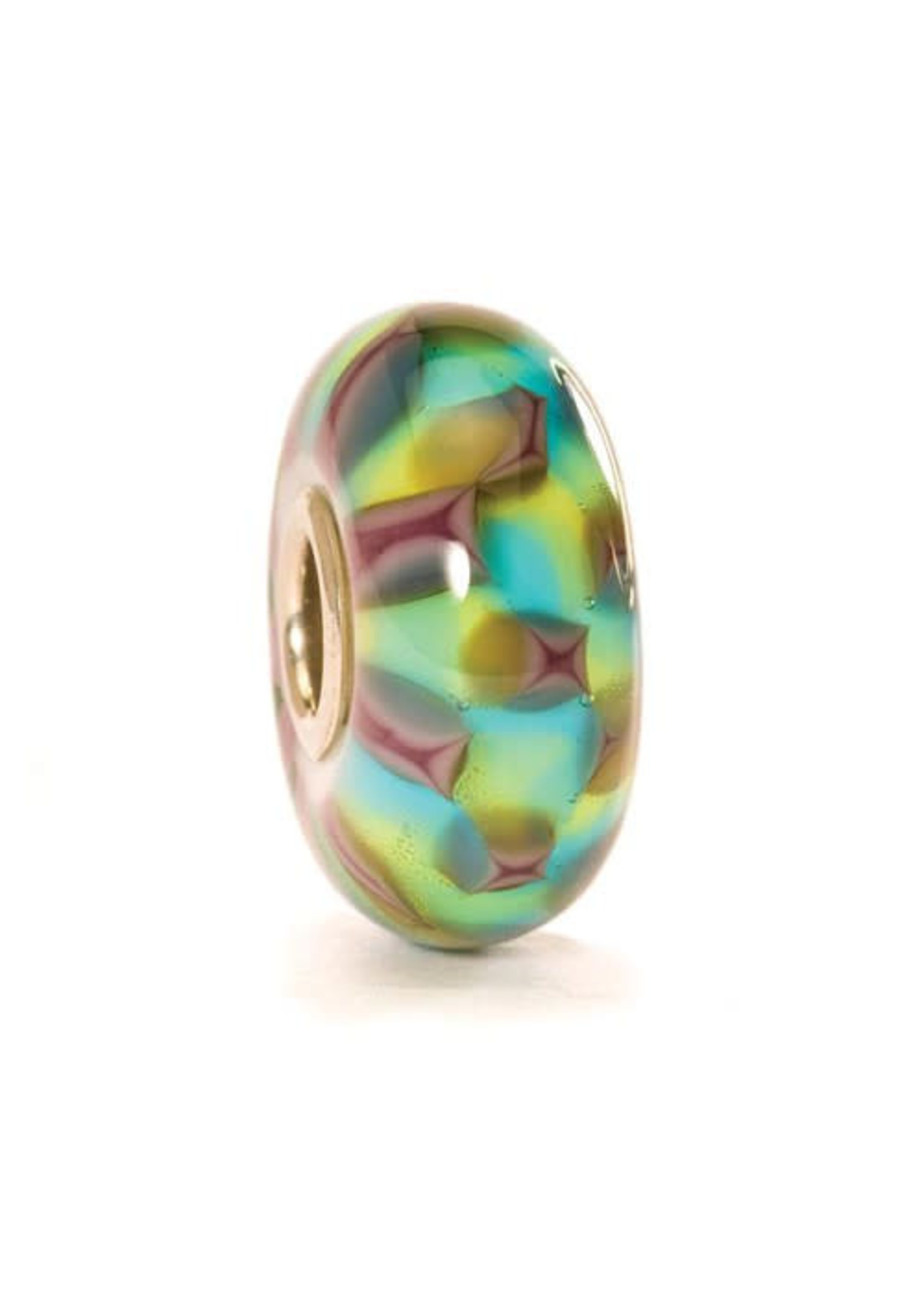 Trollbeads Trollbeads 61368 Turkoois Paars Schaken