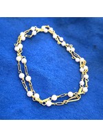 Vintage & Occasion Collier 18k met parels Surinaams collier