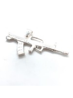 Cataleya jewels Zilveren hanger geweer