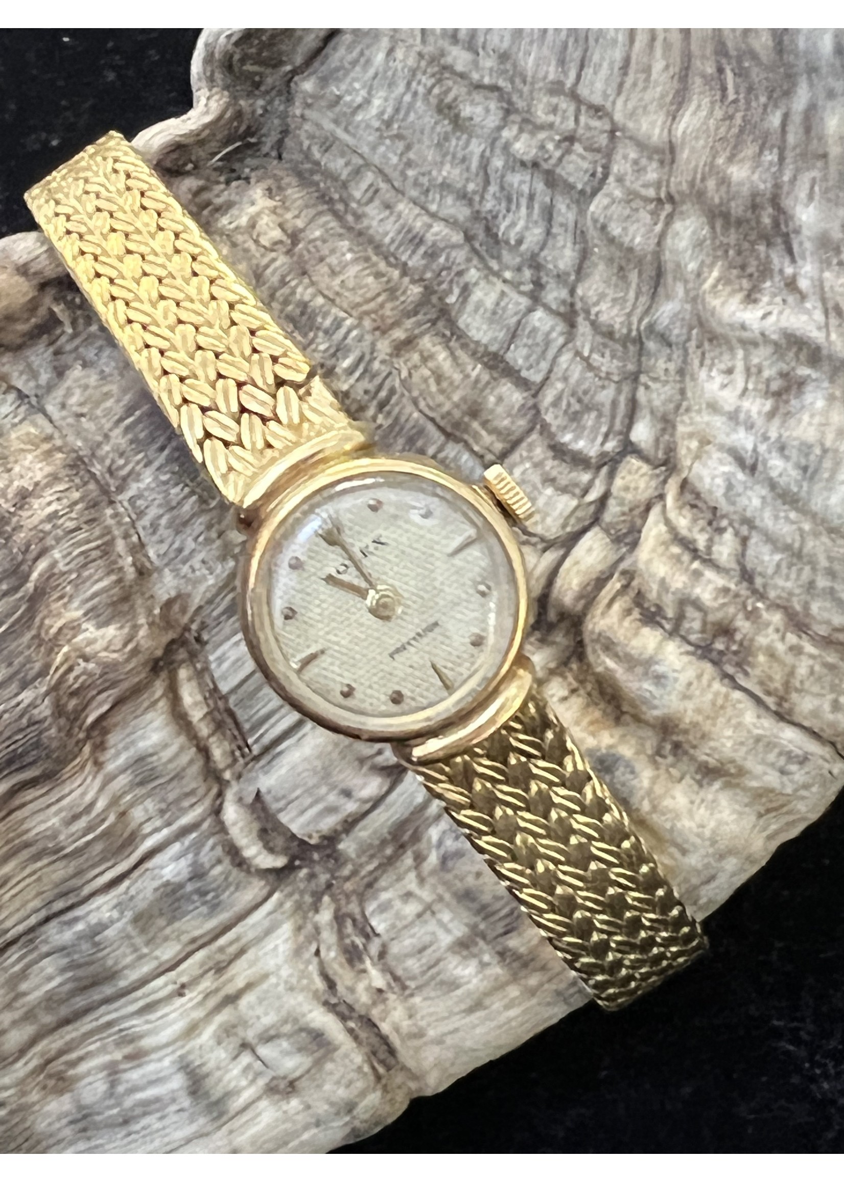 Vintage & Occasion Vintage geelgouden Rolex damespolshorloge