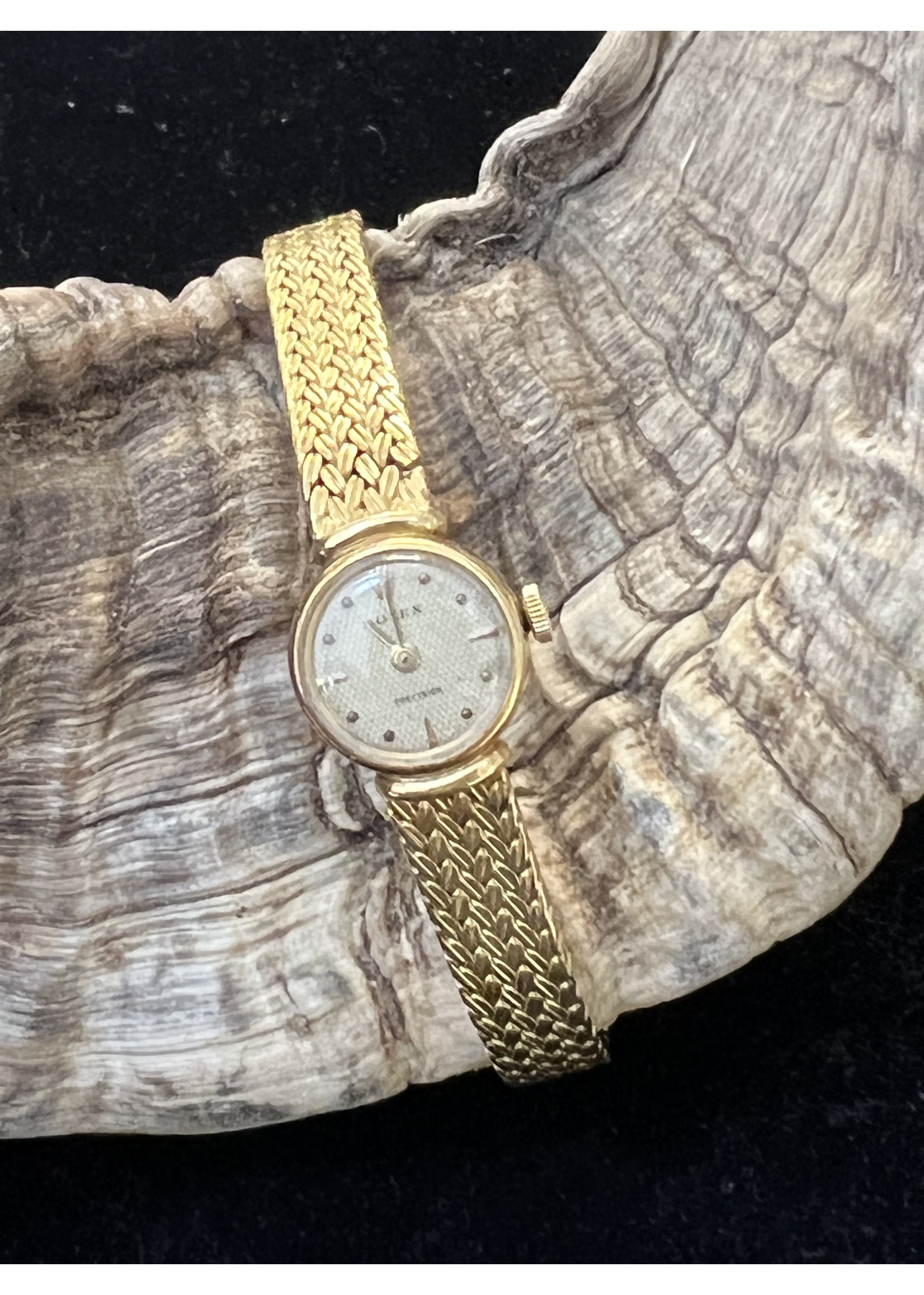 Vintage & Occasion Vintage geelgouden Rolex damespolshorloge