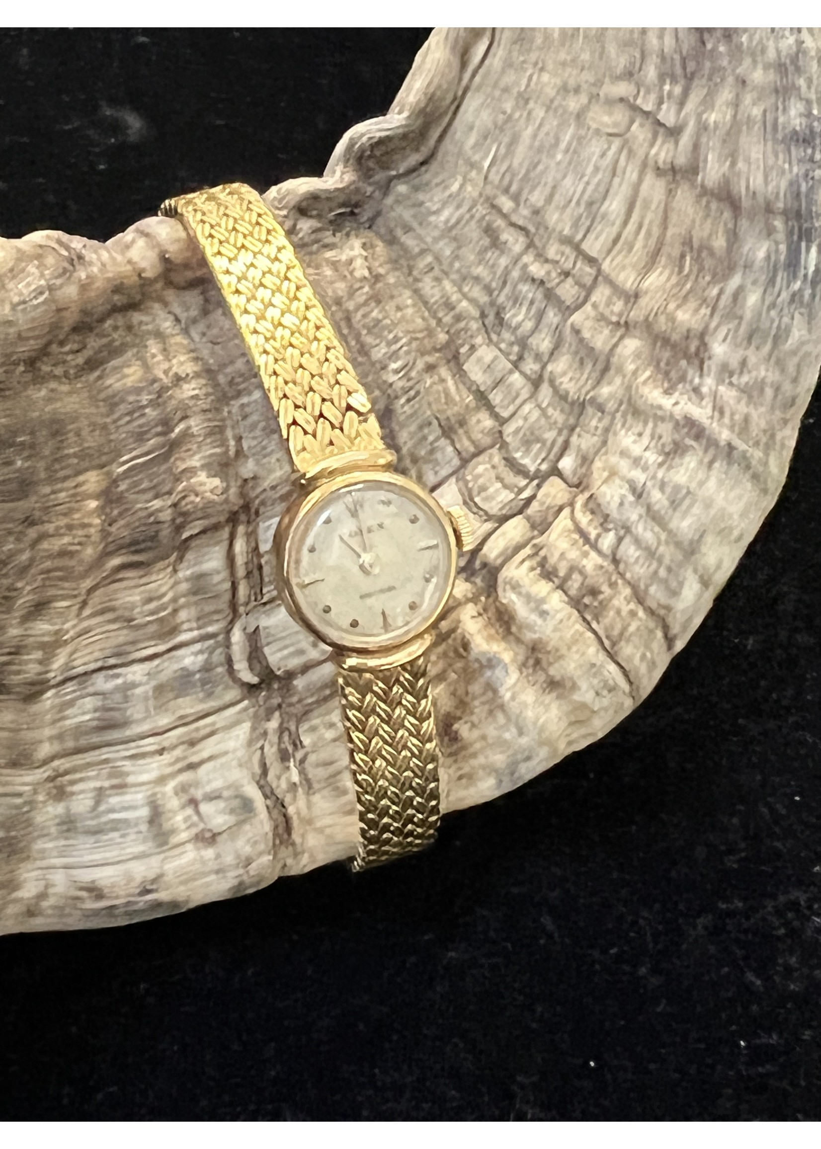 Vintage & Occasion Vintage geelgouden Rolex damespolshorloge