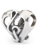 Trollbeads TROLLBEADS TAGBE-10267 KRAAL LIEFDESLIED ZILVER