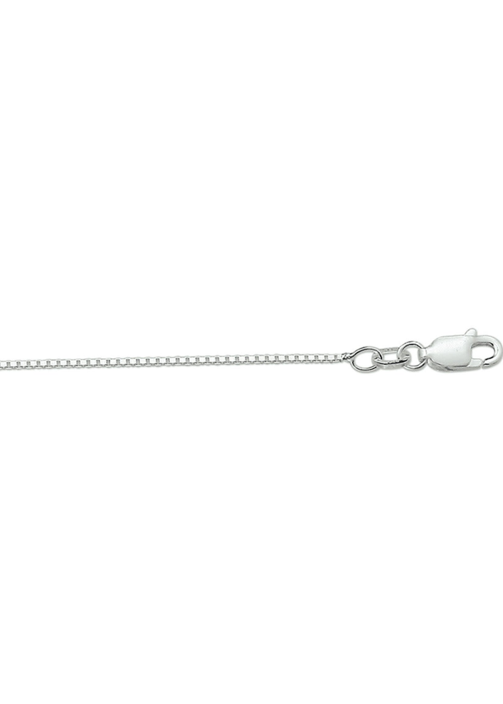 Cataleya jewels Zilveren collier venetiaans 1,1 mm 50cm