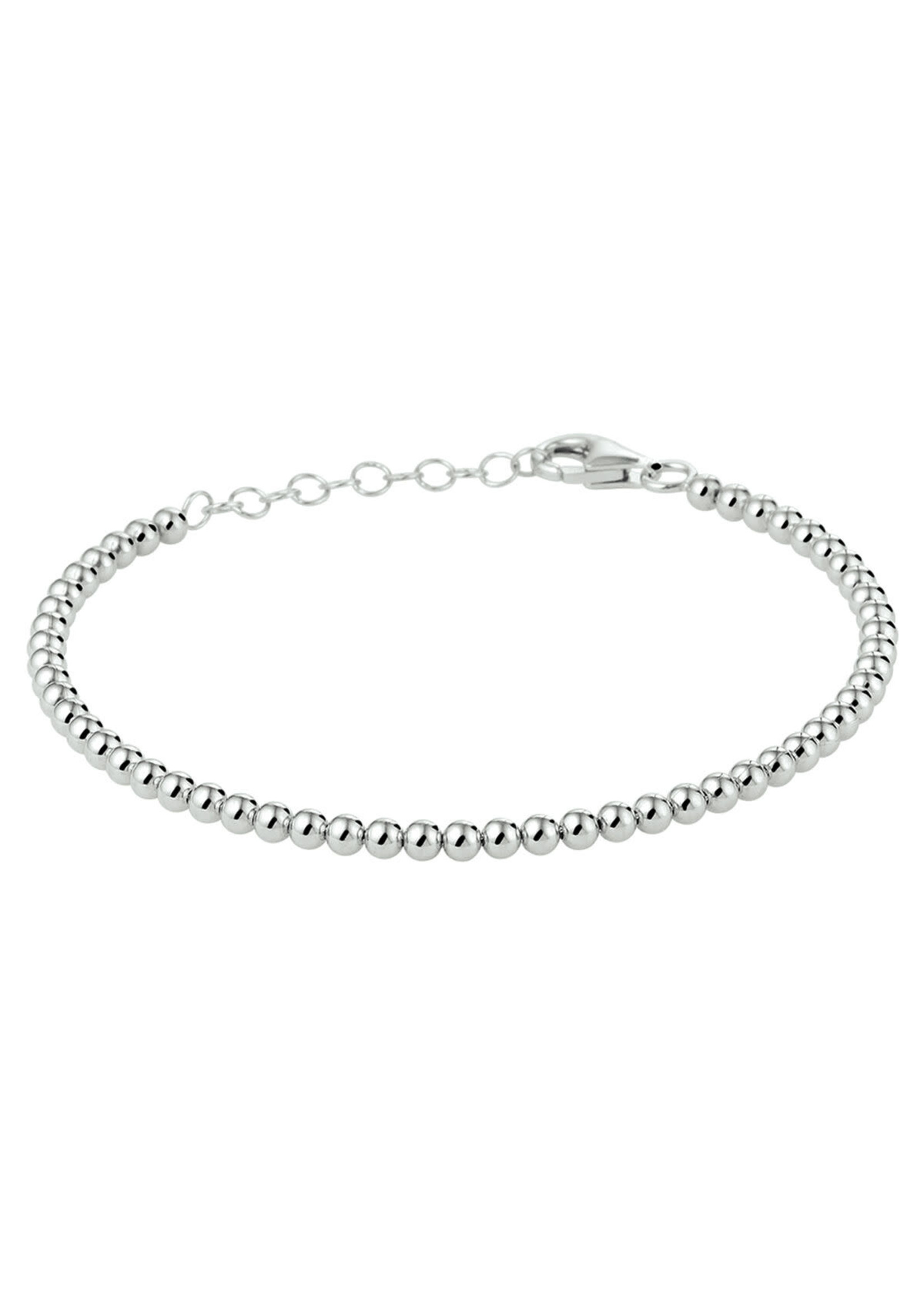 Cataleya jewels Zilveren armband bolletjes 3,0 mm 16 + 3 cm