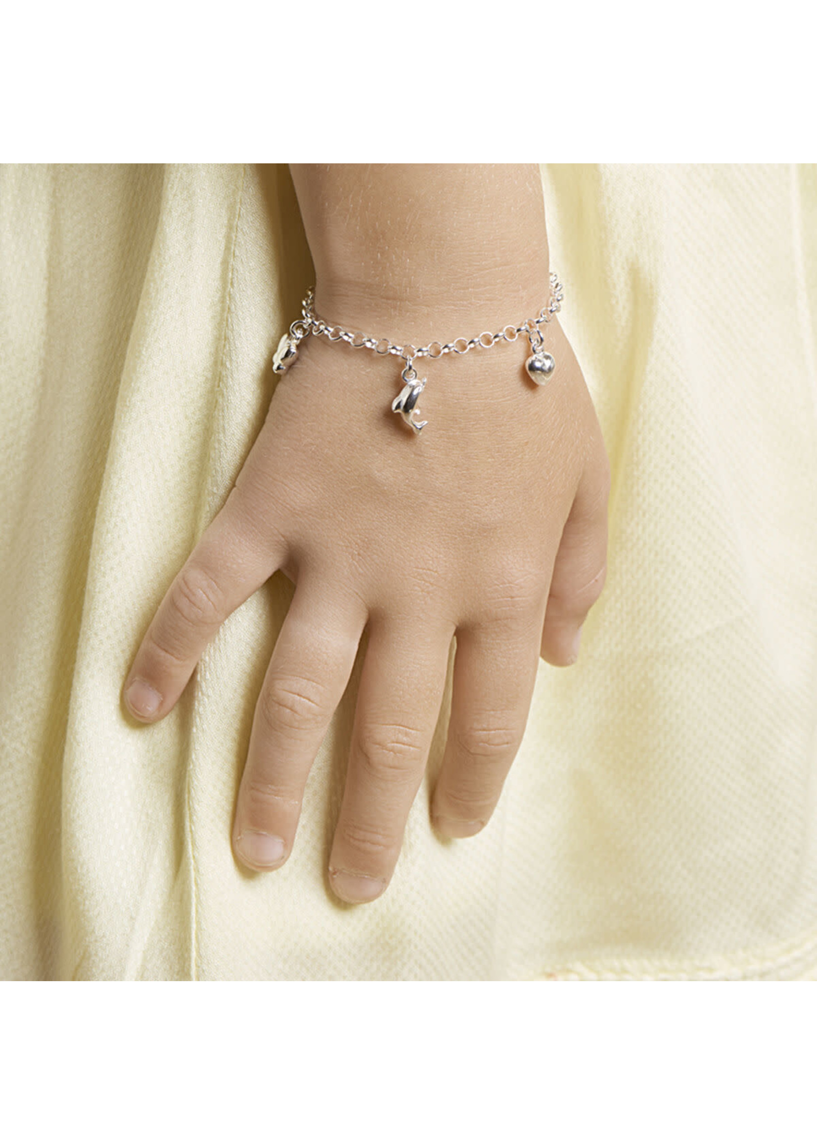 Cataleya jewels Zilveren armband diverse bedels 15 cm
