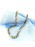 Vintage & Occasion Occasion geelgouden fantasie collier 14k - lengte 46