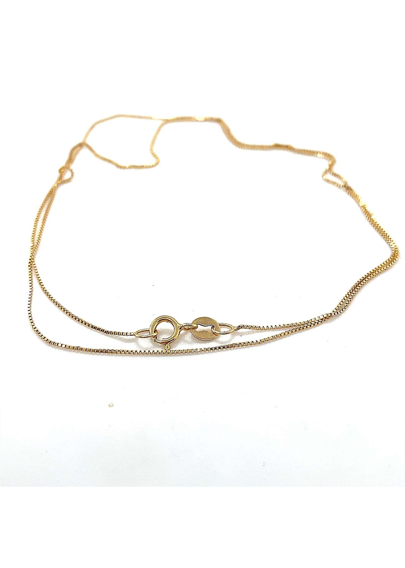 Collier geelgoud 14 k