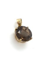 Vintage & Occasion Hanger rookkwarts geelgoud 14k