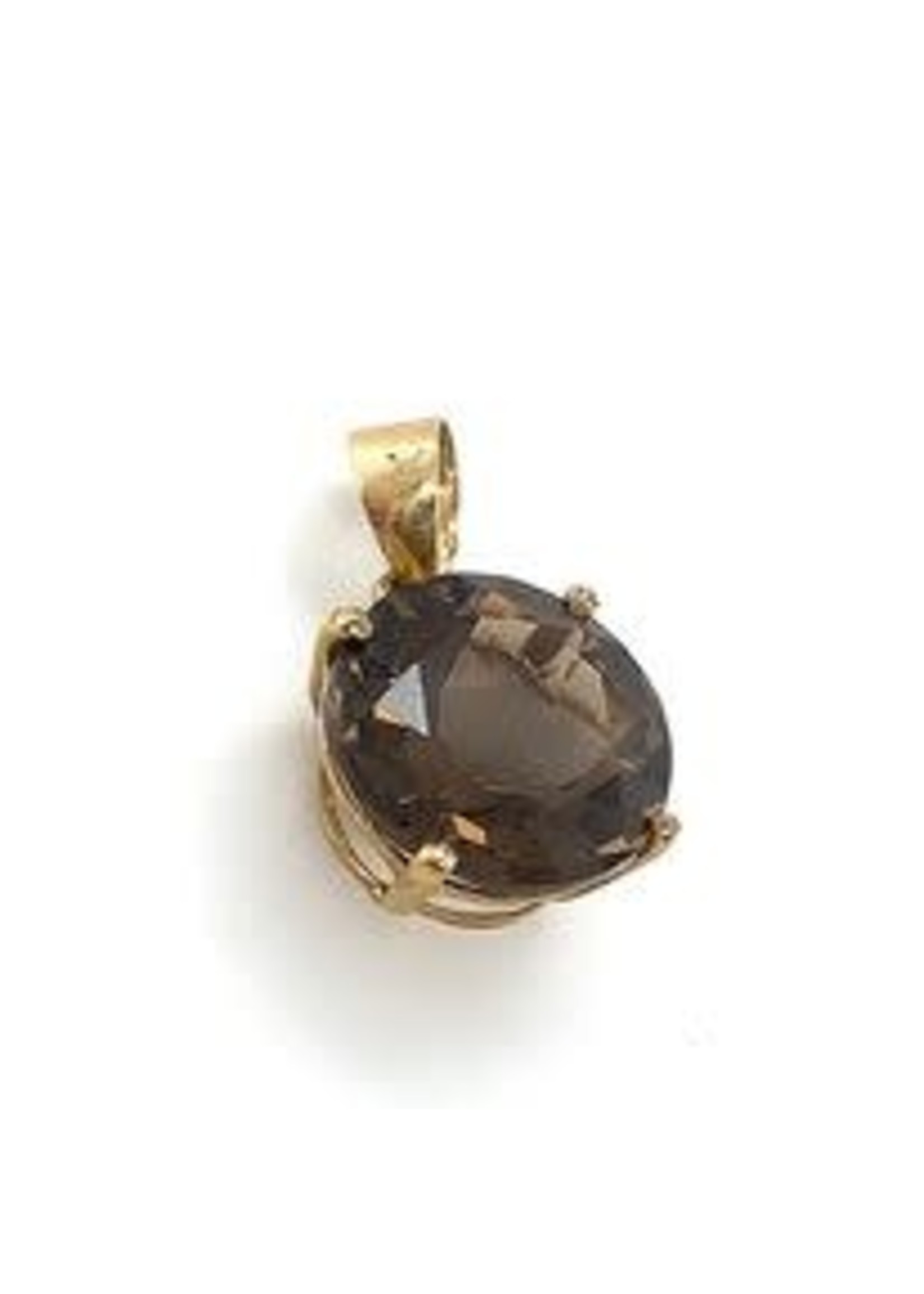 Vintage & Occasion Hanger rookkwarts geelgoud 14k