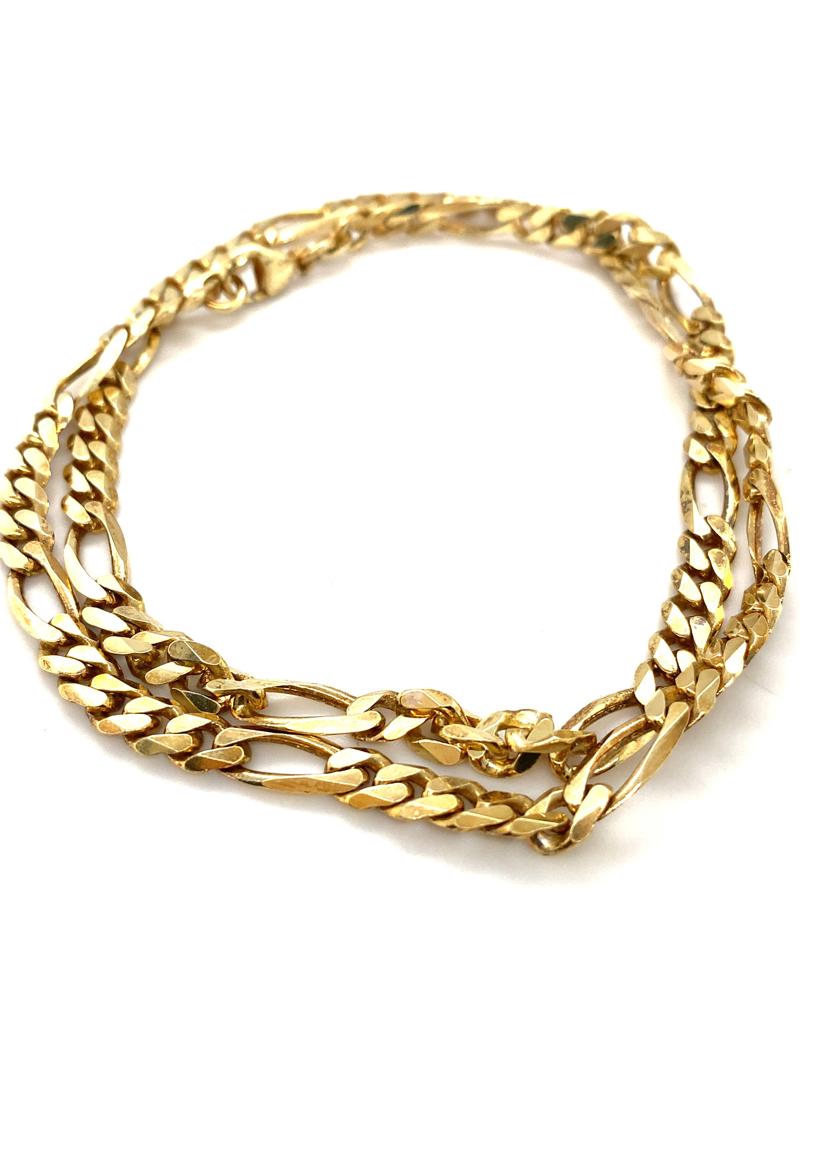 Vintage & Occasion Double ketting - lengte 50 cm