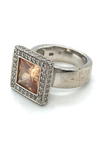 Vintage & Occasion zilveren ring zirkonia