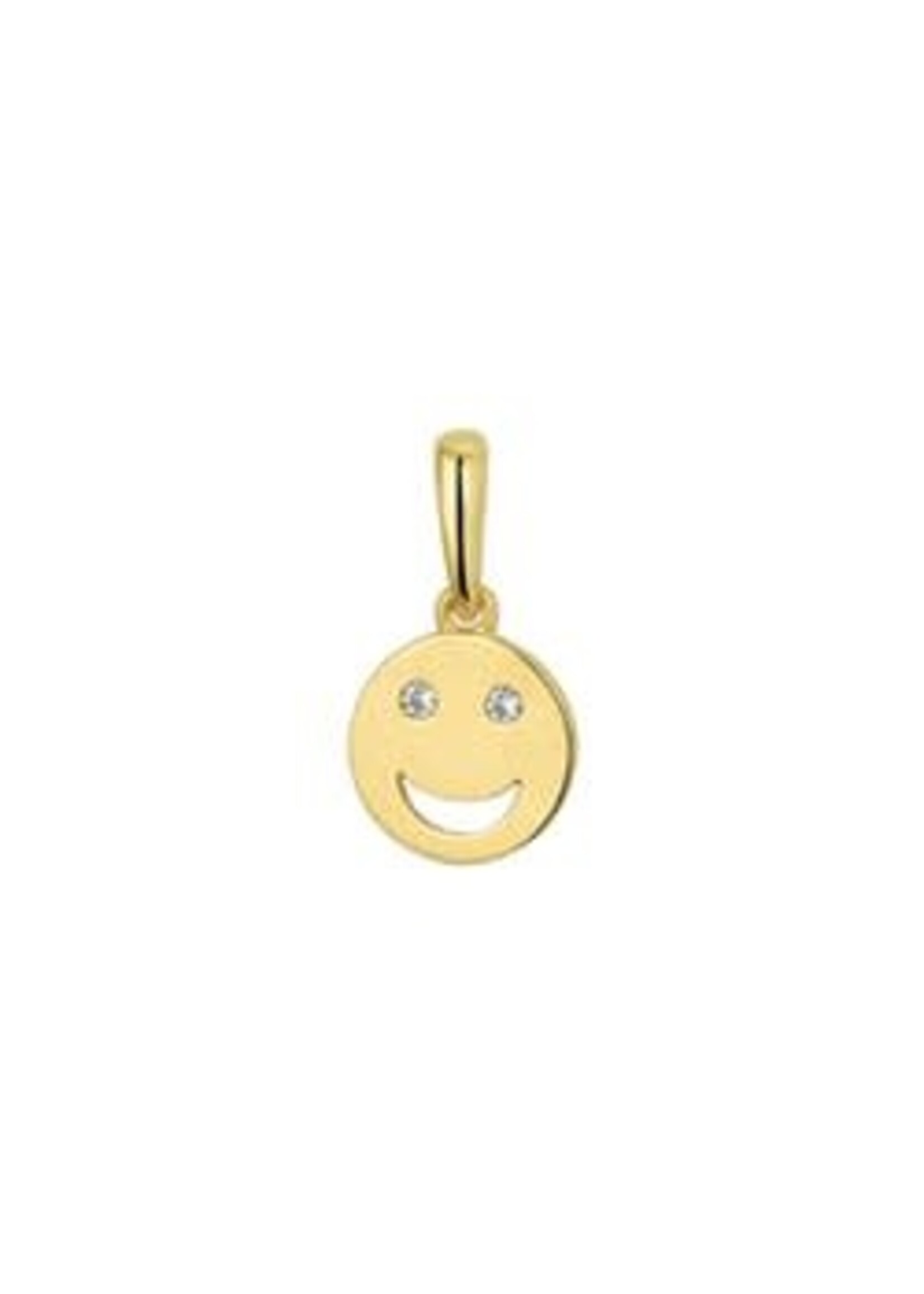 Cataleya jewels Hanger Smiley Zirkonia 14k