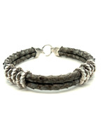 Vintage & Occasion Occasion  stinghd armband Grey PYTHON