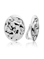 Sparkling Jewels Sparkling Jewels oorstekers Round Oval Zilver