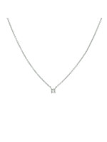 Cataleya jewels Zilveren collier zirkonia 40 - 42 - 44 cm zirkonia 4mm