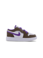 jordan Jordan 1 Low - voorschools Schoenen Palomino-Wild Berry-White