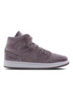 jordan Jordan 1 Mid - Dames Schoenen Purple Smoke-Purple Smoke-Whit