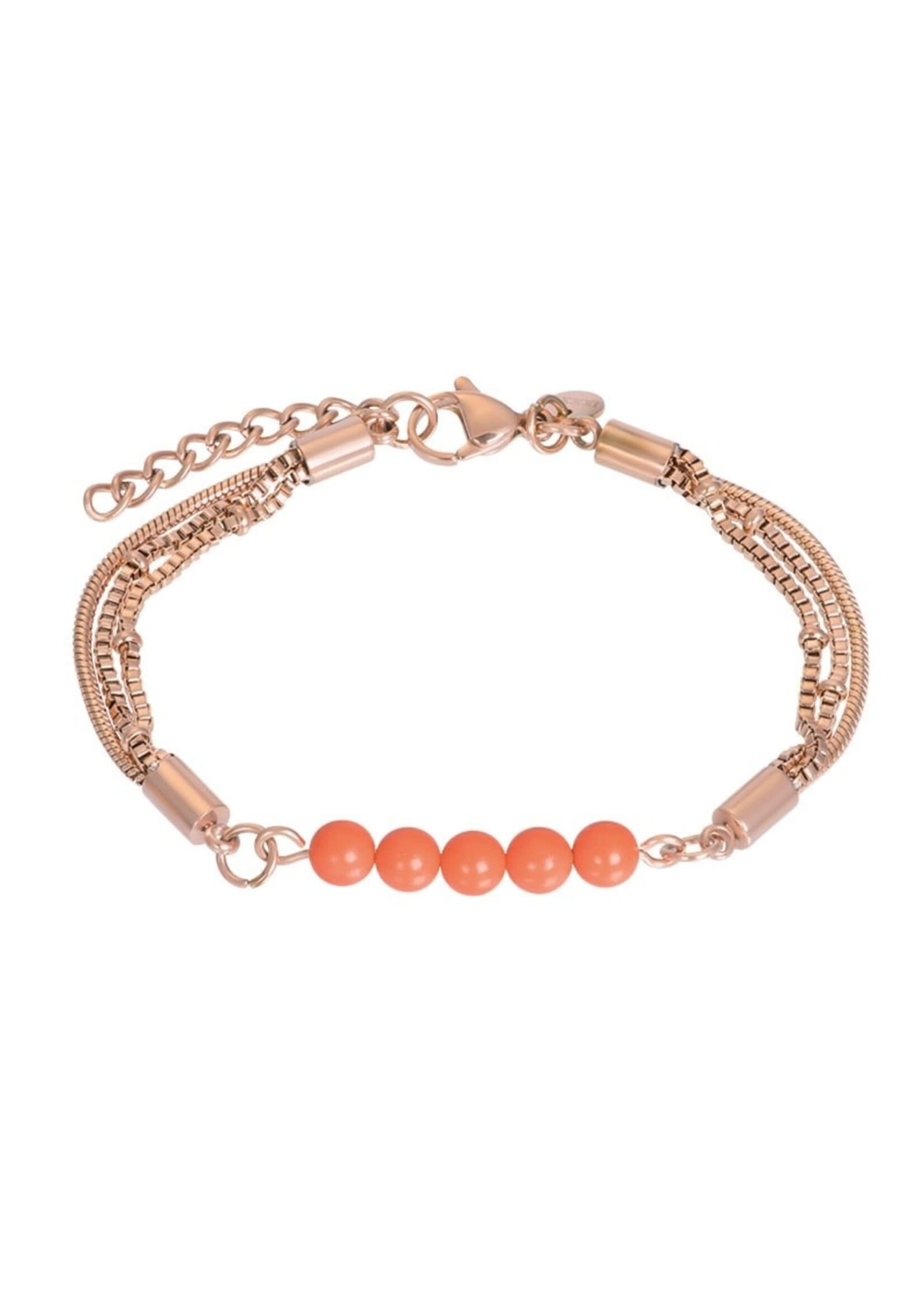 Ixxxi IXXXI Bracelet Fantasy Rosegold Koraal