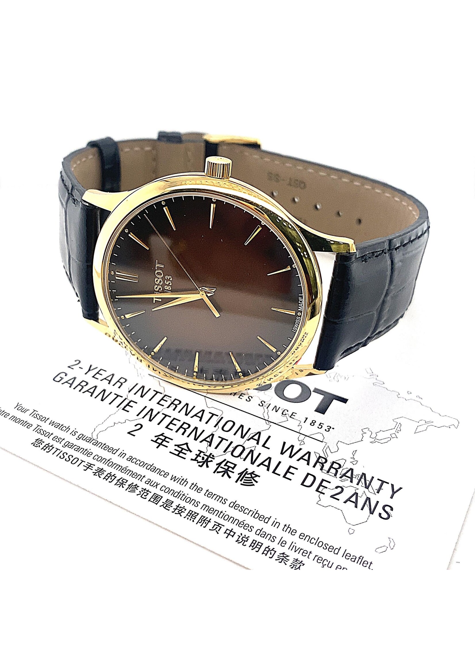 tissot Tissot horloge roze goud 18k