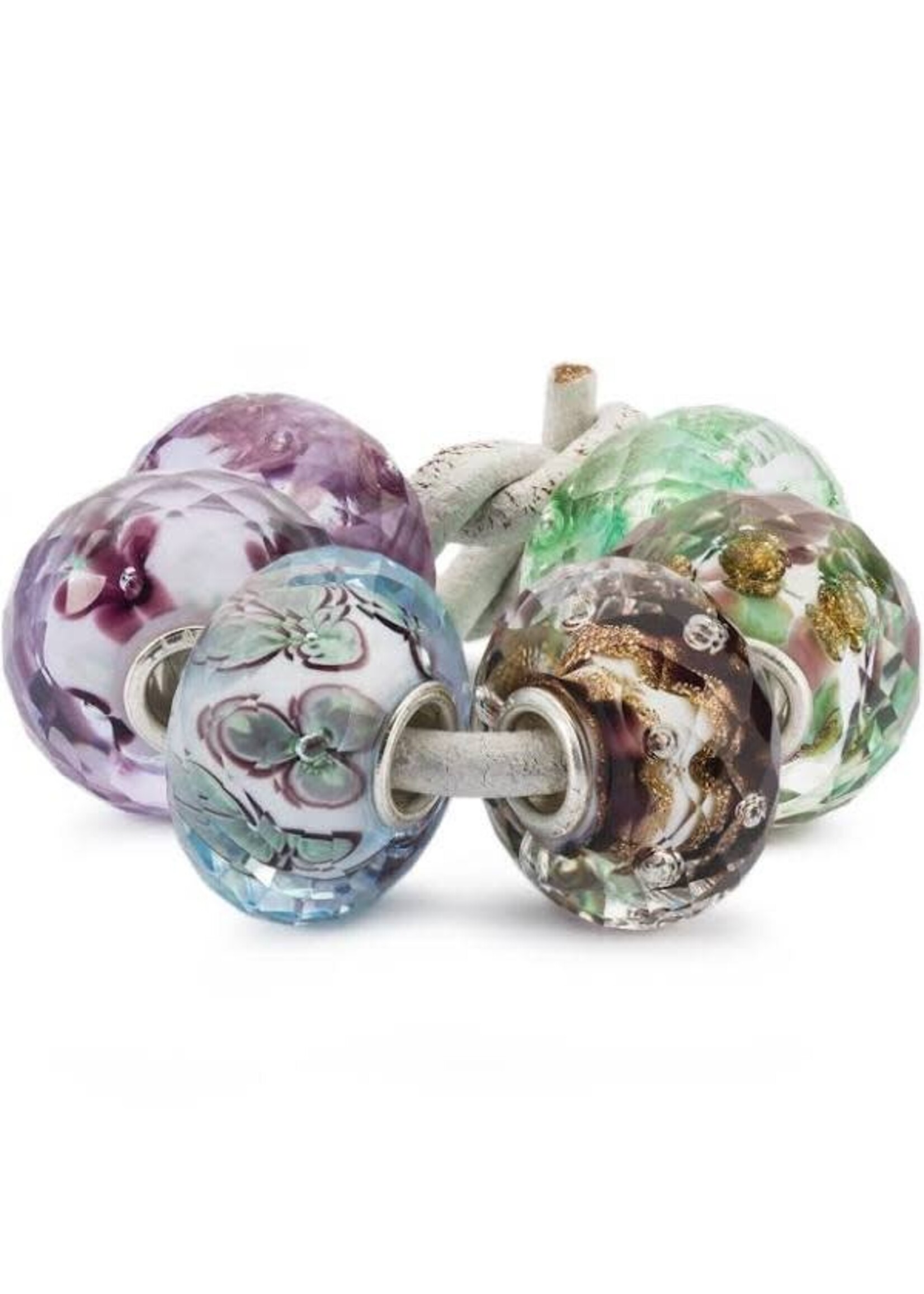 Trollbeads TROLLBEADS TGLBE-00216 KRALEN CREATIEVE SET ZILVER/GLAS