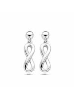 Cataleya jewels Zilveren oorhangers infinity