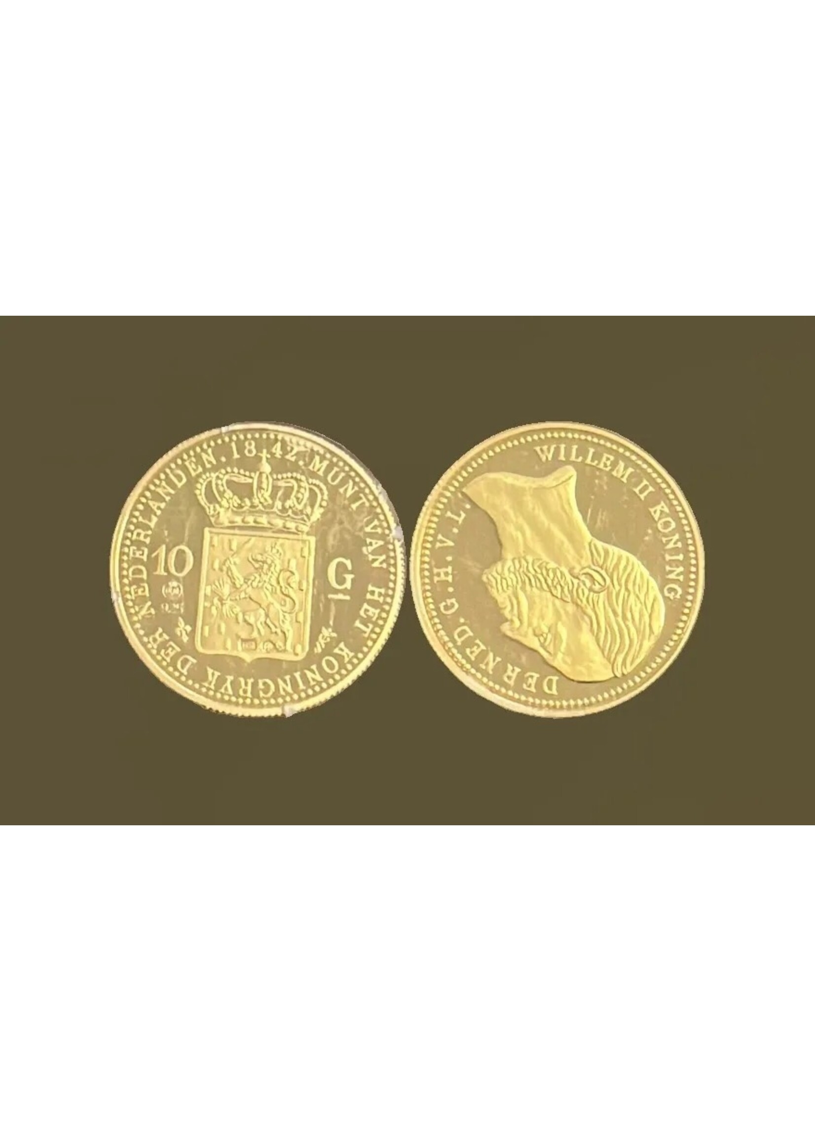 henk coins Netherlands 10 gulden 1840
