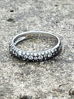 Vintage & Occasion Occasion 18k witgouden One-More Panarea ring met diamant 0.53ct nieuwstaat