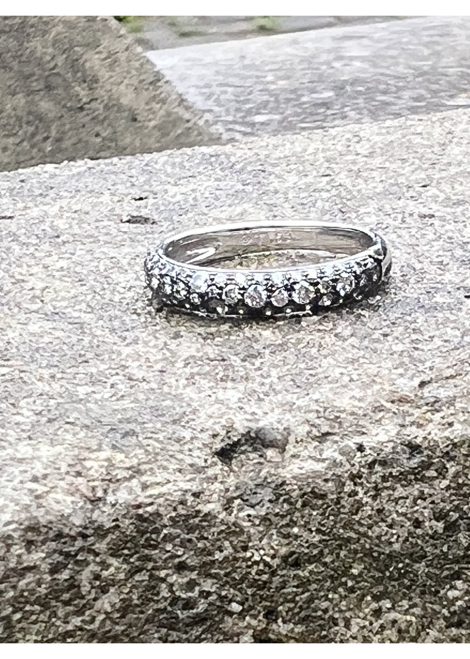 Vintage & Occasion Occasion 18k witgouden One-More Panarea ring met diamant 0.53ct nieuwstaat
