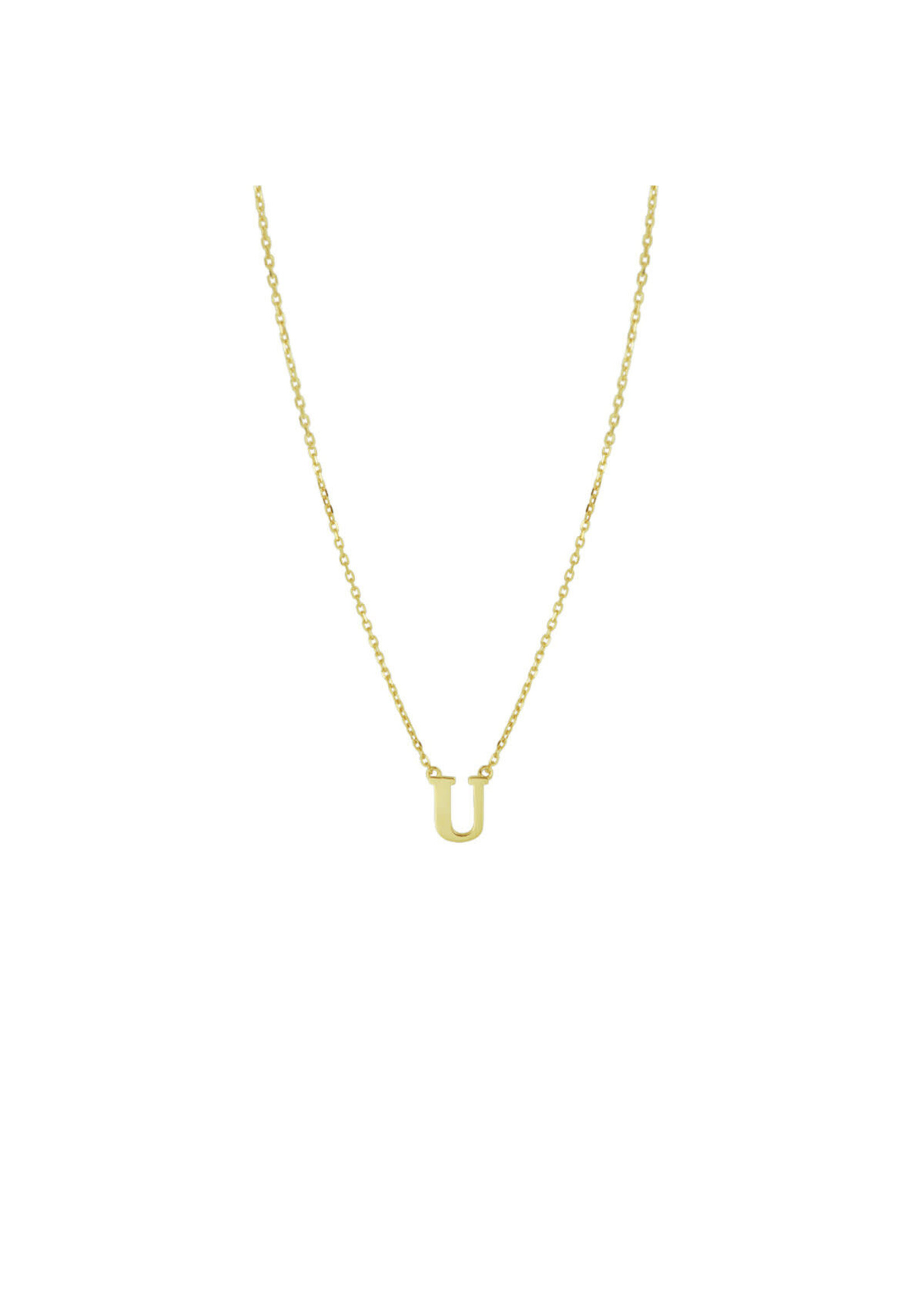 Cataleya jewels Gouden collier letter 40 - 42 - 44 cm