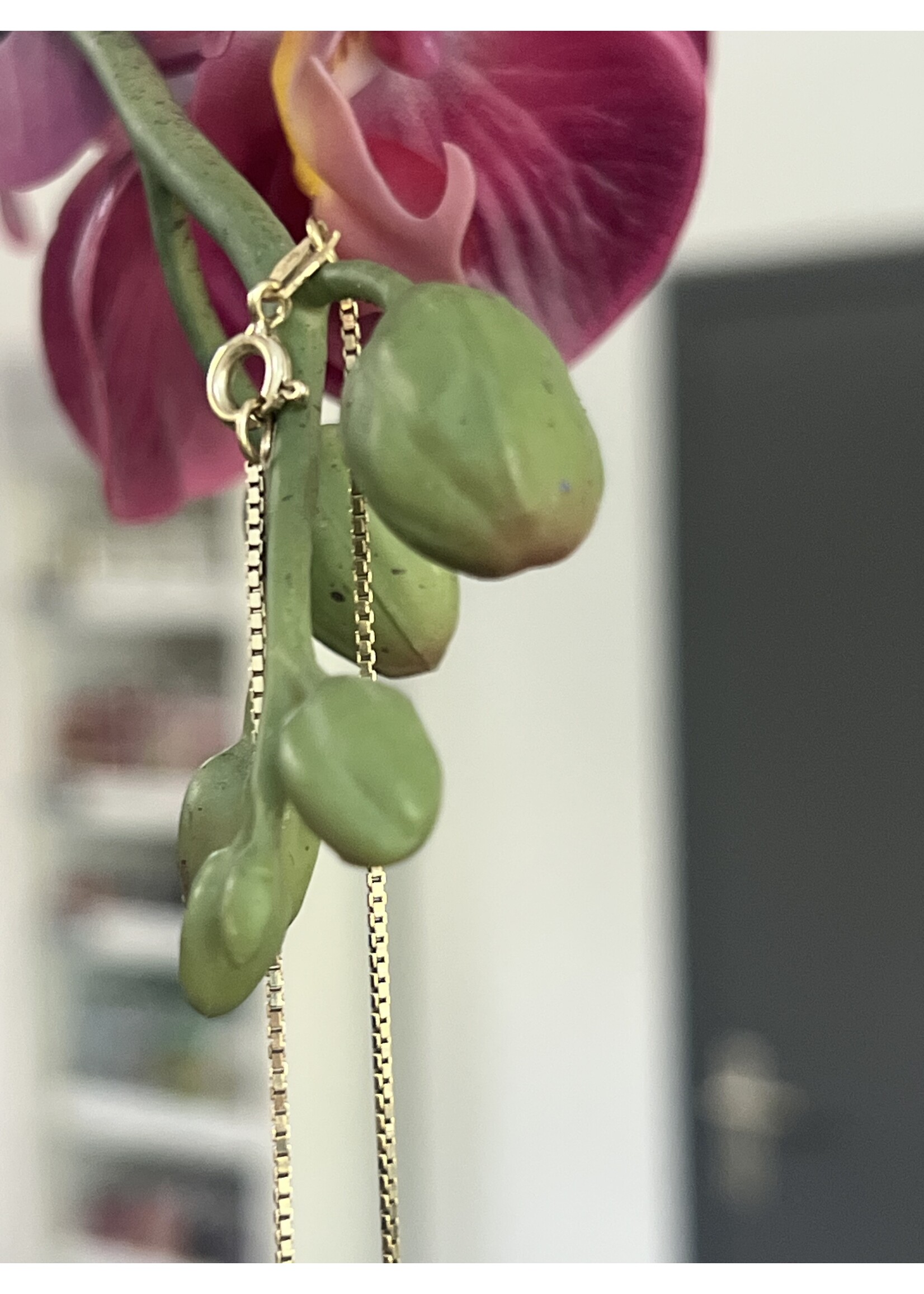 Vintage & Occasion Occasion gouden Venetiaanse ketting 45cm 1.1mm