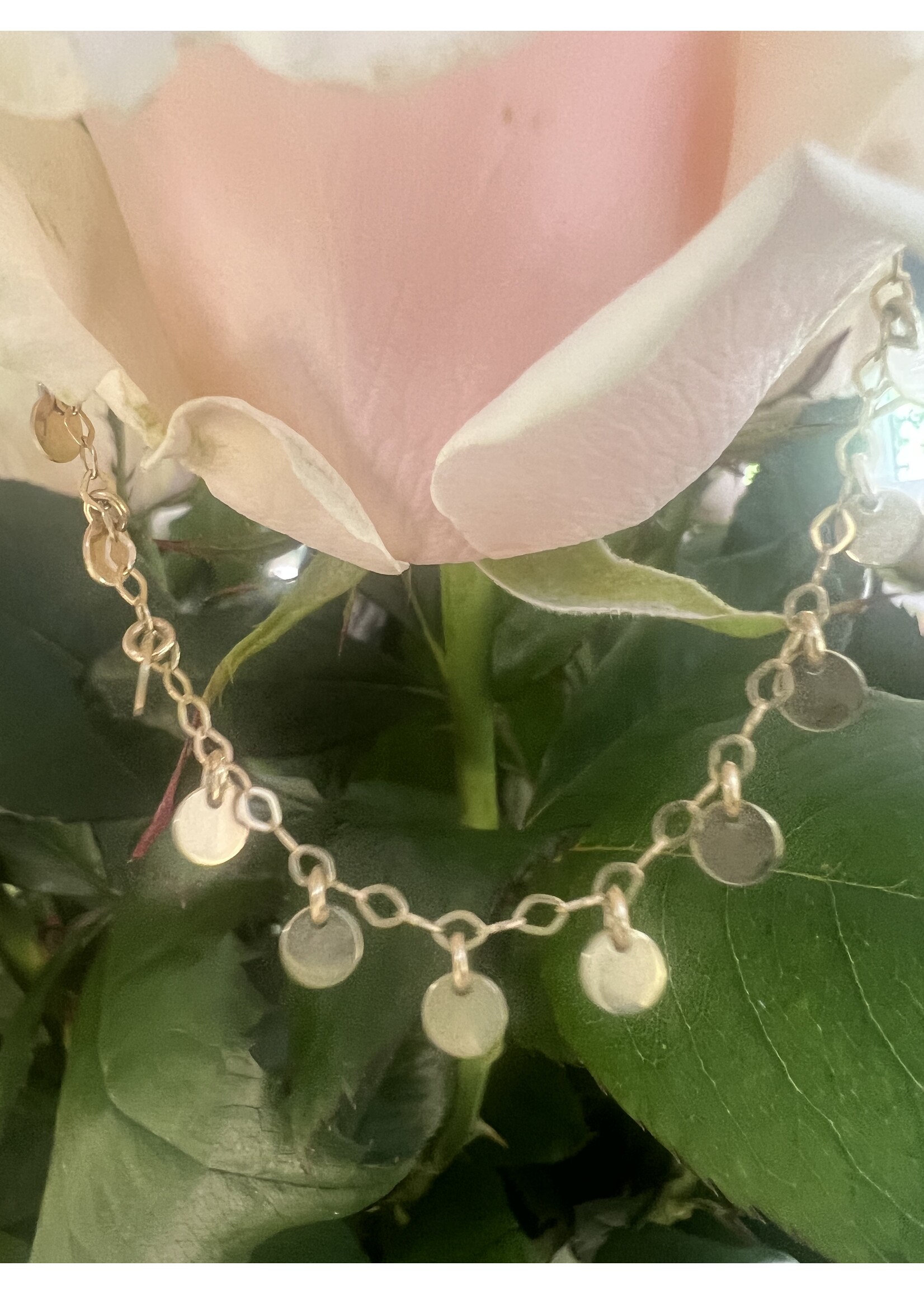 Cataleya jewels Geelgouden collier ringetjes met rondjes