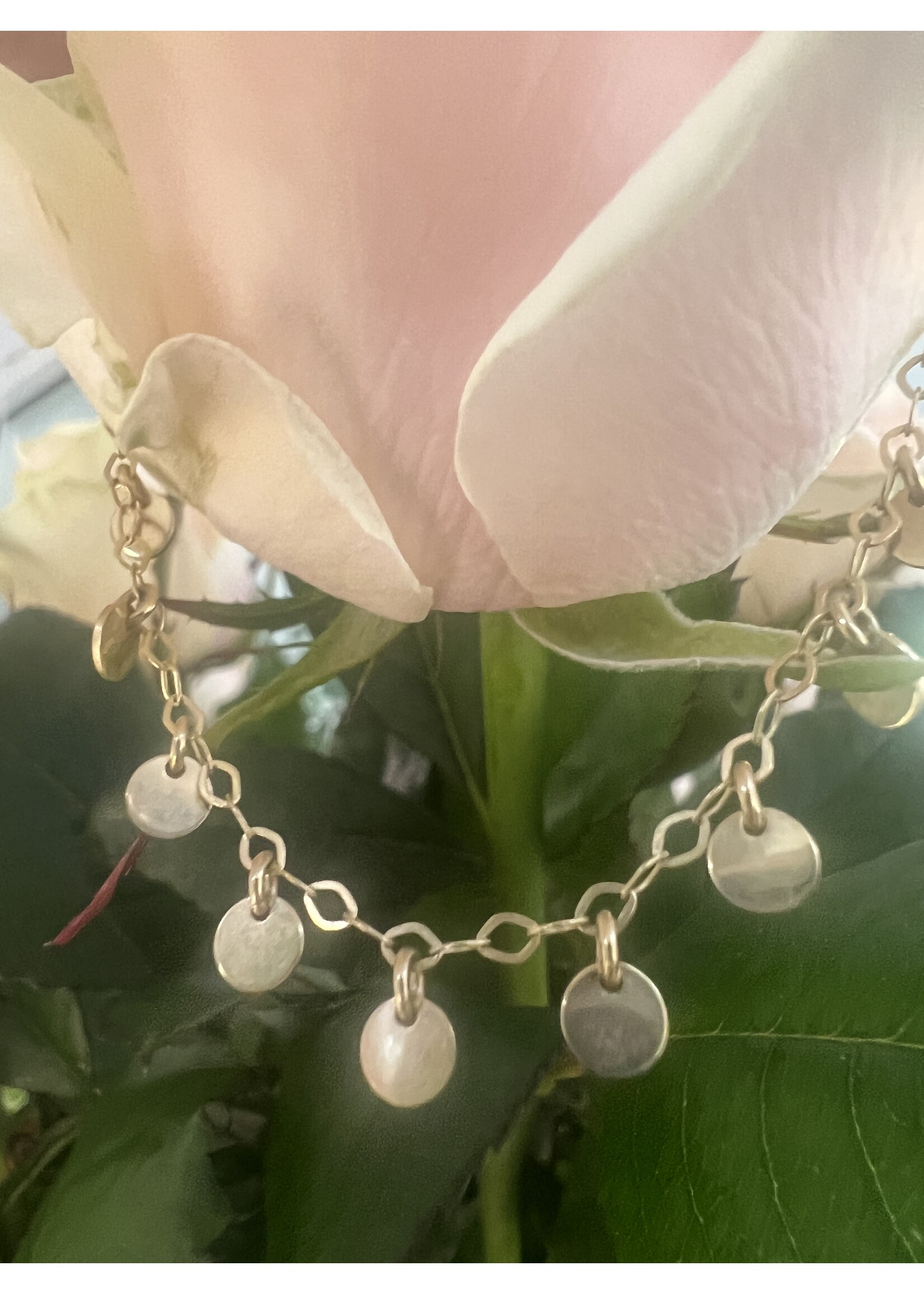 Cataleya jewels Geelgouden collier ringetjes met rondjes
