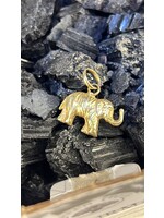 Vintage & Occasion Geelgouden bedel olifant