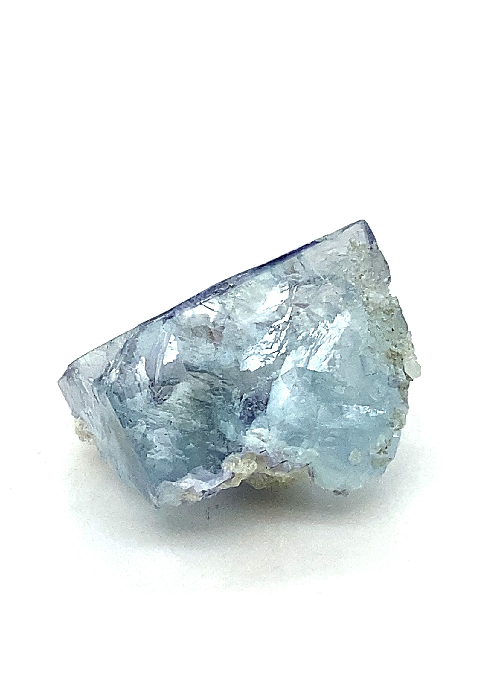 Cataleya jewels Fluoriet ruw kristal lichtblauw