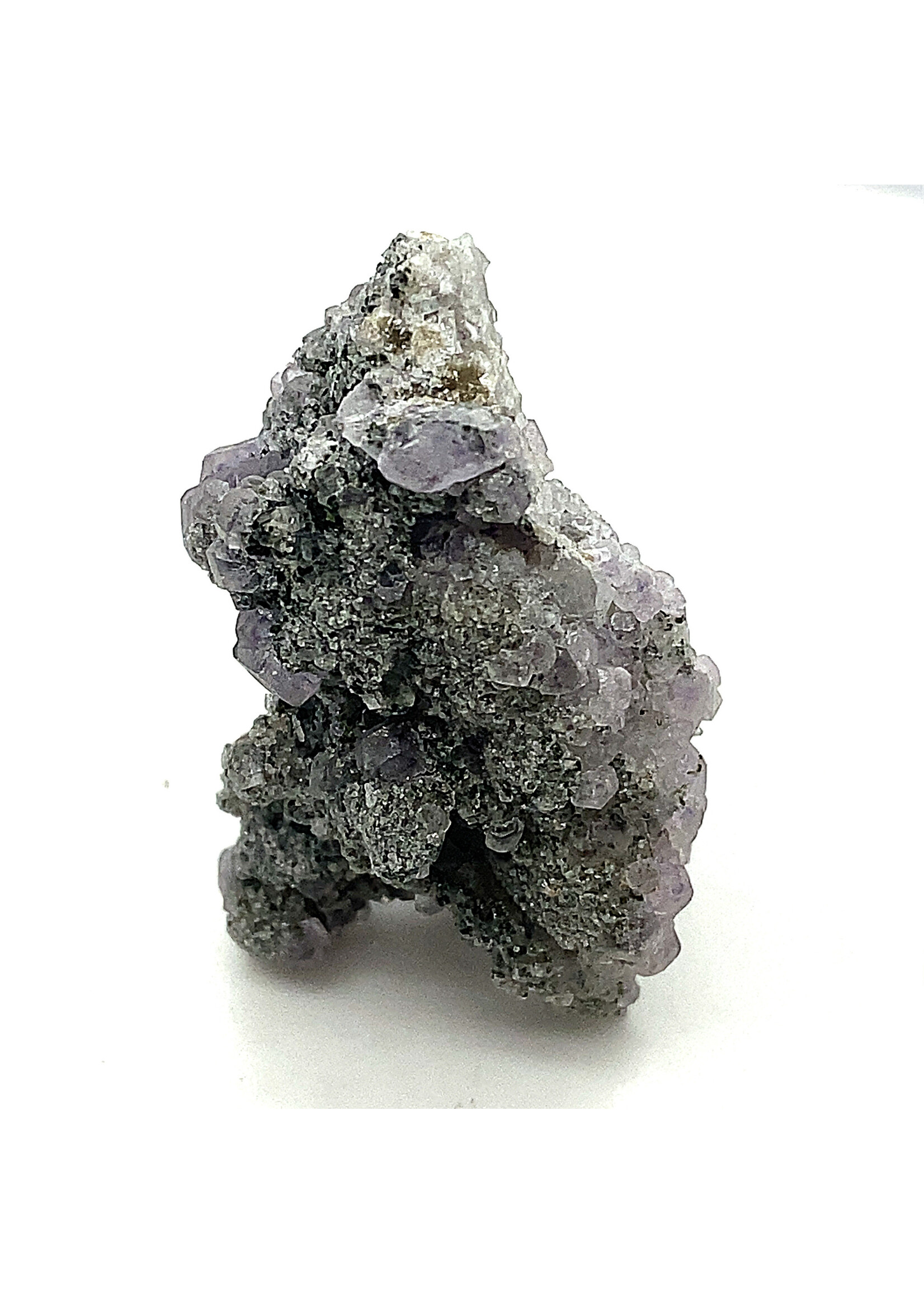 Cataleya jewels Fluoriet ruw kleine paarse kristallen in moedergesteente