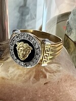 Cataleya jewels Versace ring zegelring met zirkonia