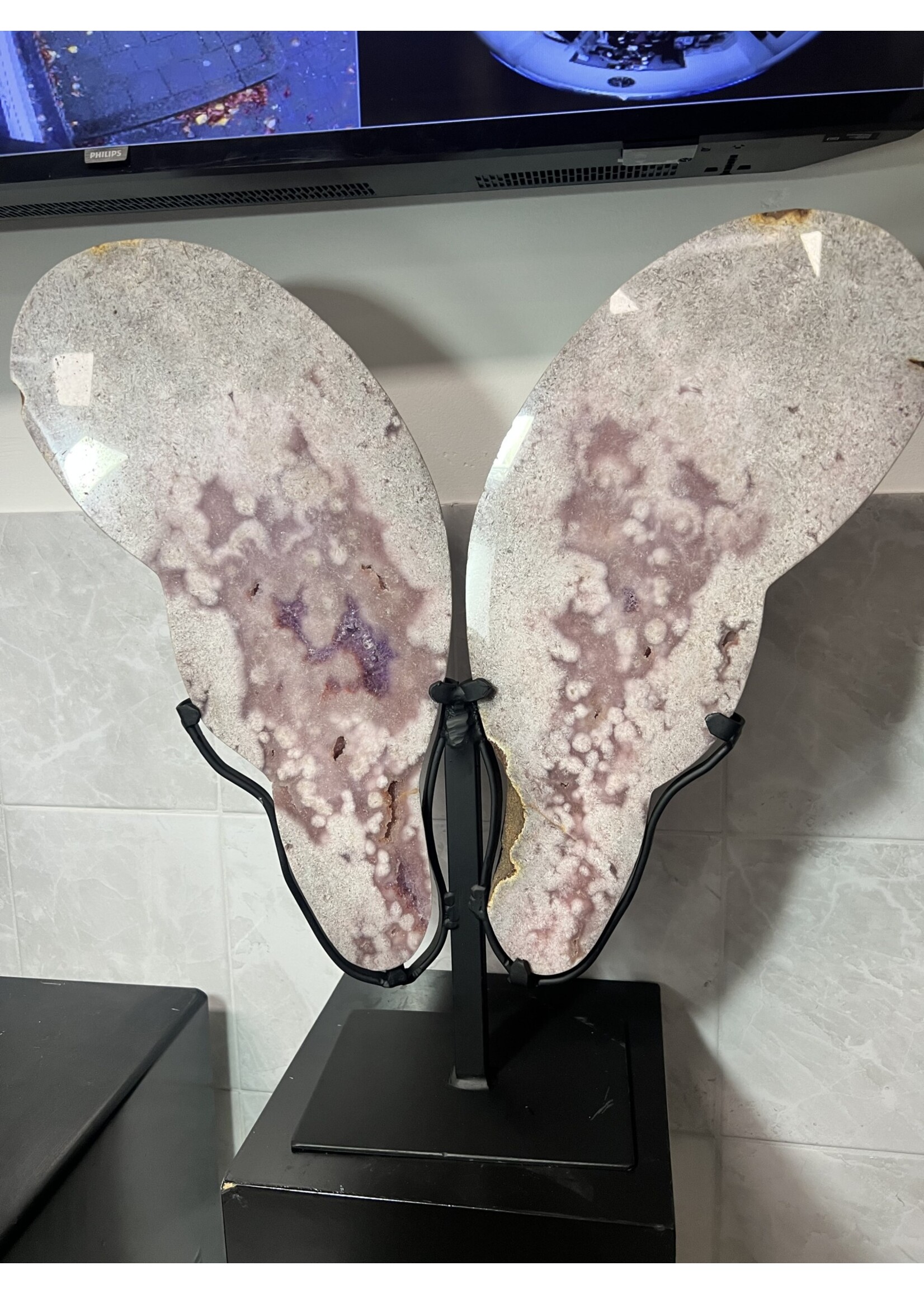 Cataleya jewels Edelsteen vleugels roze amethist