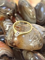 Vintage & Occasion Ring met groei briljant