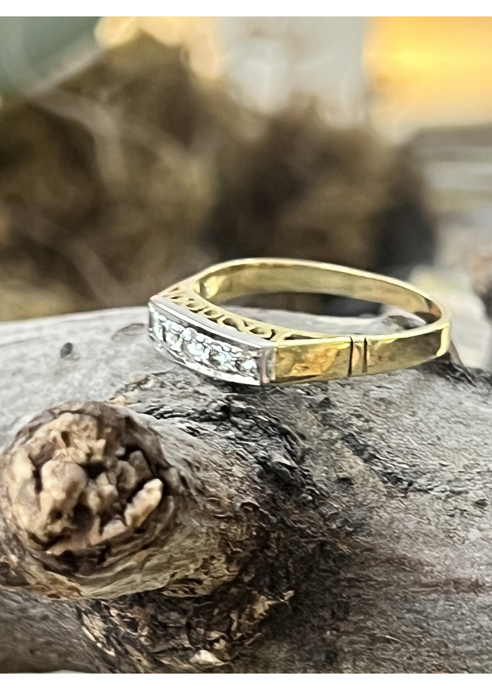 Vintage & Occasion Ring met briljant