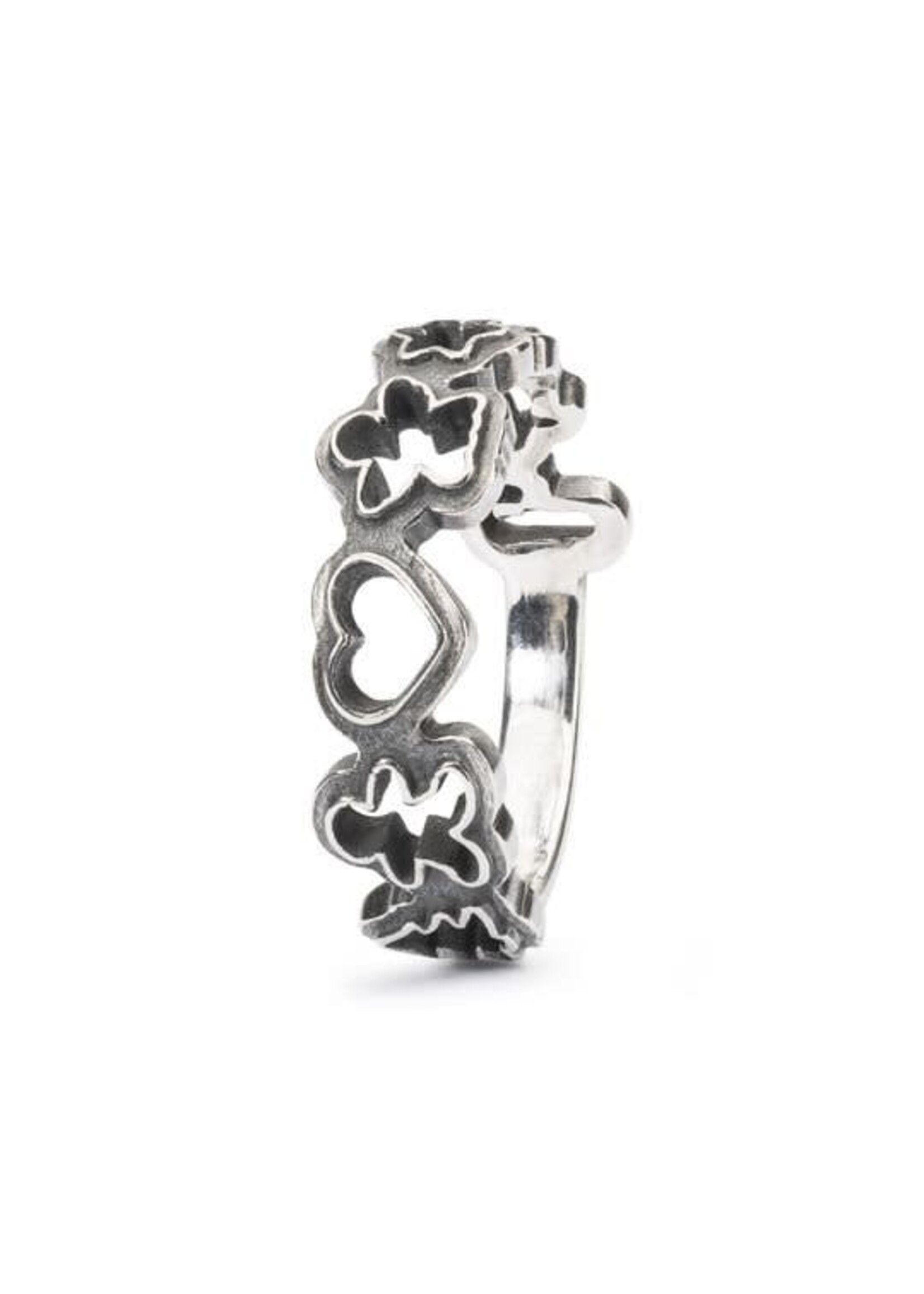 Trollbeads Trollbeads ring TAGRI-00450 Koekje vol geluk zilver maat 52