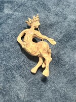 Vintage & Occasion Vintage zilveren broche Centaur