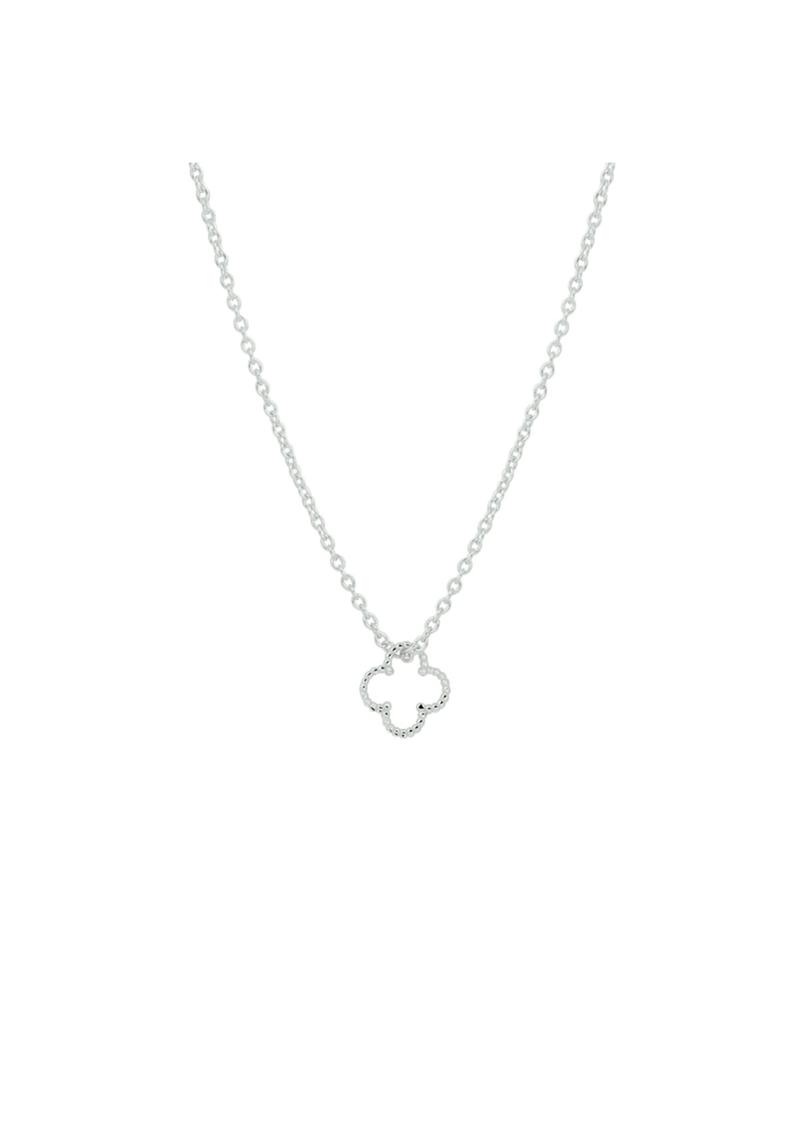 Cataleya jewels Zilveren collier bloem 40 - 42 - 44 cm