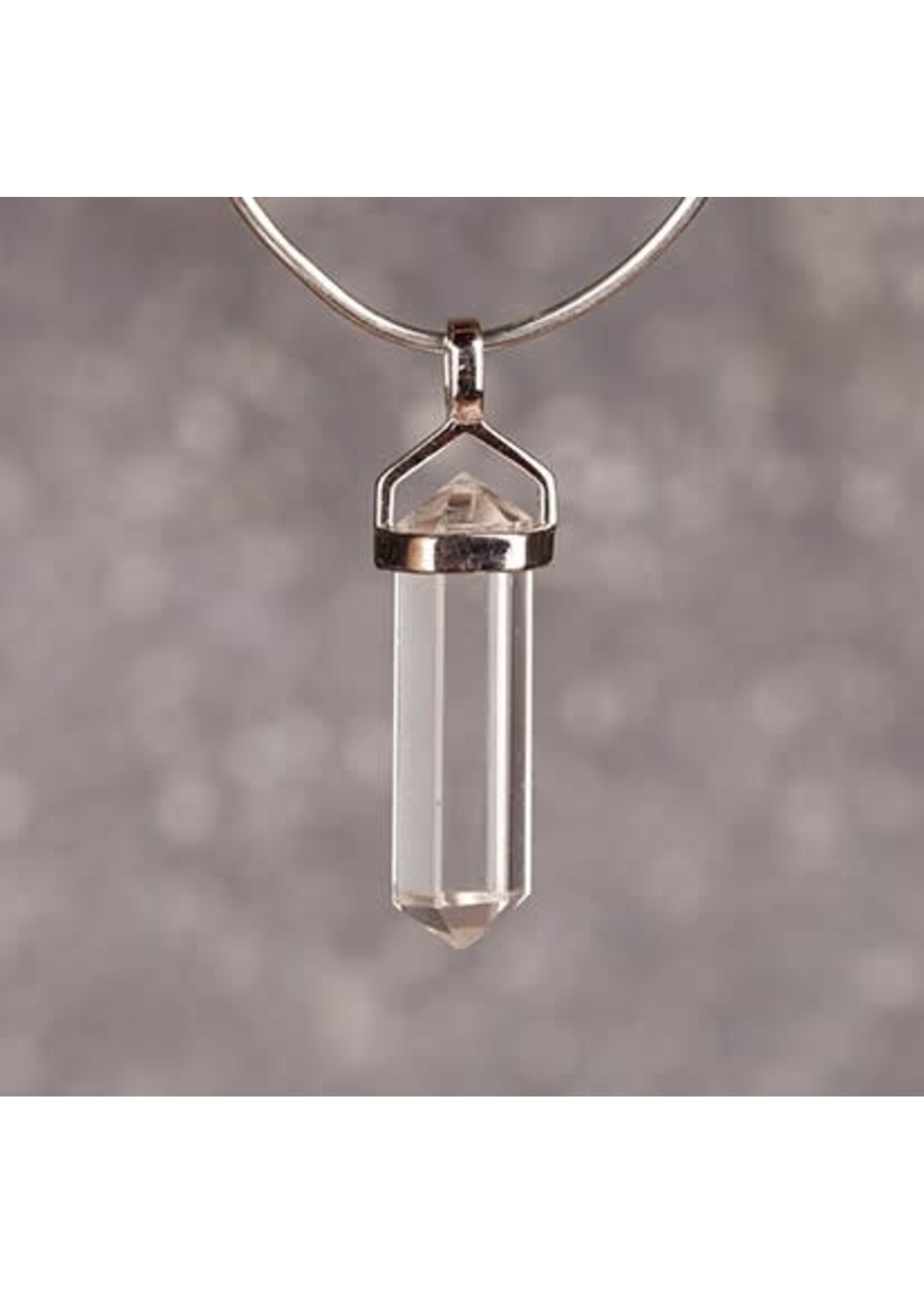 Cataleya jewels Bergkristal dubbeleinder hanger