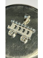 Cataleya jewels Zilveren woonwagen hanger